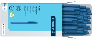 Pix Schneider K.neo, 50 bucati, albastru, cu mina M, reciclabil