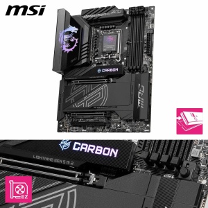 Placa de baza MSI MPG Z890 Carbon WiFi, LGA 1851, ATX, DDR5, PCIe 5.0 - Img 3