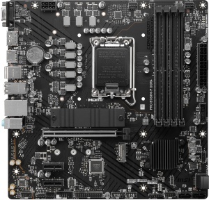 Placa de baza MSI PRO B760M-P DDR4, suport Intel 1213, PCIe 4.0, M.2 - Img 2