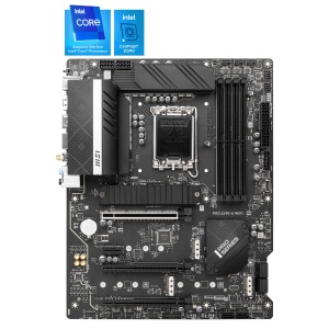 Placa de baza MSI PRO Z690-A WIFI ATX, accepta procesoare Intel de generatia a 12-a, LGA 1700, 14 Duet Rail 55A VRM, DDR5 Memory Boost 6400MHz/OC, 1 x PCIe 5.0 x16, 3 x M.2 Gen4 x4, 2.5G LAN, Wi-Fi 6E - Img 2