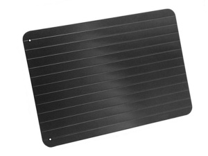 Placa de decongelare Beper AC.116, AluminiuTeflon, Negru, Rapid - Img 2