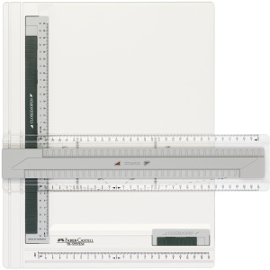 Placa de desen Faber-Castell A4 TK-SYSTEM din plastic rezistent, superusoara