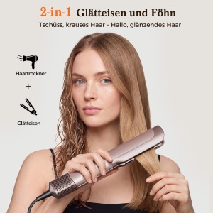 Placa de indreptat parul Airstraight 2in1, 1300W, cu functie de uscare - Img 2