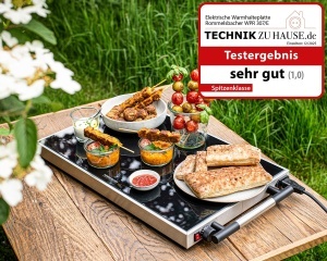 Placa de mentinere caldura Rommelsbacher WPR 307E, inox, 40-105 C, 53 x 32,5 cm - Img 4