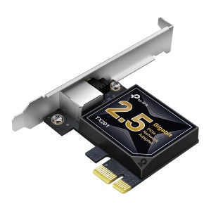 Placa de retea PCIe TP-Link TX201, 2.5 Gbps, compatibila cu Windows si Linux