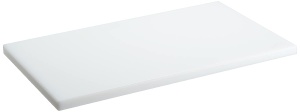 Placa de taiat LACOR 60456 din polietilena, 32.5x32.5 cm, alba