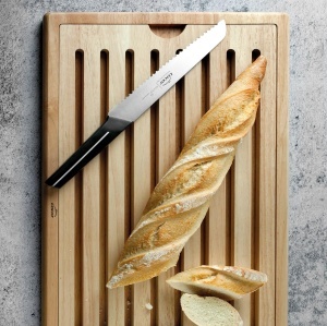 Placa de taiat Lacor 60486, Gummiholz, 53x32.5 cm, cu sistem antiderapant - Img 7