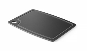 Placa de taiere HENDI, 440x325x10mm, din fibra de lemn, negru, anti-alunecare - Img 3