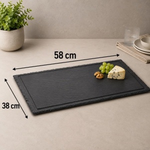 Placa din ardezie APS 979, 58 x 38 cm, cu picioruse antiderapante - Img 3