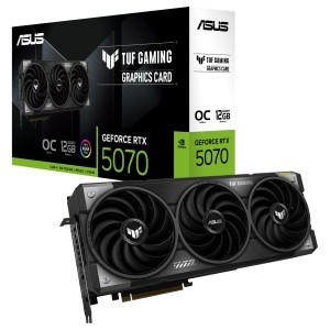 Placa Video ASUS TUF Gaming GeForce RTX 5070 12GB GDDR7 OC Edition