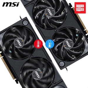 Placa video MSI GeForce RTX 5070 Ti 16G Shadow 3X OC, 16GB GDDR7, 2482 MHz - Img 3