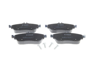 Placute de frana Bosch BP1507 pentru Mercedes-Benz, cu accesorii, cupru-free - Img 6