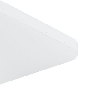 Plafoniera LED EGLO Frania-S, efect cer instelat, lumina calda, 28 cm, alb - Img 5