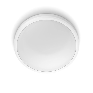 Plafoniera LED Philips Doris 17W IP44 Lumina Calda 2700K Alb - Img 3