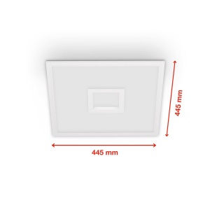 Plafoniera LED TELEFUNKEN 24W, dimabila, RGB, 2200lm, alba - Img 8