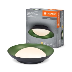 Plafoniera LEDVANCE Orbis, 19W, 1000lm, negru-verde, dimabila - Img 1