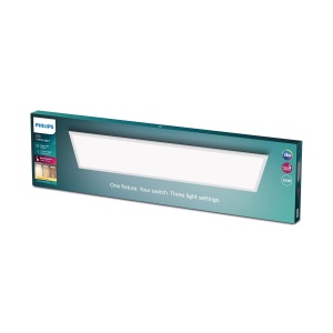 Plafoniera tactila Philips SceneSwitch dreptunghiulara 36W 2700K alb - Img 2