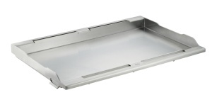 Plancha BBQ ROSLE din inox, 64,5 x 36,5 cm, rezistenta si usor de curatat