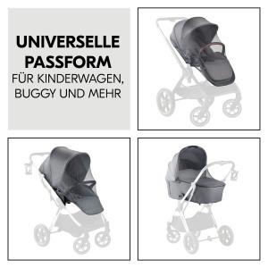 Plasa de Insecte Hauck pentru Carucioare, Buggys si Paturi, Gri - 92 x 29 cm - Img 3