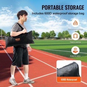Plasa de protectie VEVOR SSPDYBQ002 pentru baseball si softball portabila cu structura stabila - Img 5