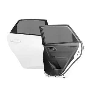 Plasa de soare InnovaGoods UVLock pentru masina, negru, set 2 bucati