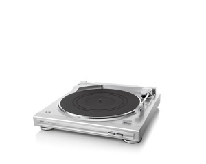 Platan cu vinil Denon DP-29F, automat, cu preamplificator, argintiu - Img 2