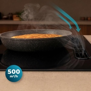 Plita cu inductie Cecotec Bolero Squad IH 2200 FullFlex, 40 cm, 3500 W, cu hota integrata - Img 6
