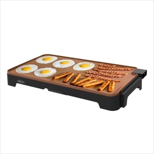 Plita electrica grill Bella XL, 1500 W, suprafata 30,5 x 56 cm, antiaderenta, cuprunegru