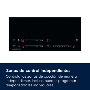 Plita Electrolux EIS62341 Inductie 60 cm 3 Zone Touch Control Negru - Img 5