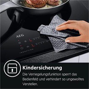Plita inductie AEG IKS6443AXB 60 cm Hob2Hood Slider Touch 4 zone PowerBoost - Img 12