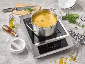 Plita Inductie Caso ProChef 3500, 3500W, 12-27cm, Timer si Functie Warmhalte - Img 2