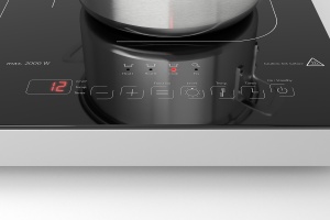 Plita Inductie Dubla CASO Pro Gourmet 3500, 3500W, 60-240C, Design Modern - Img 3