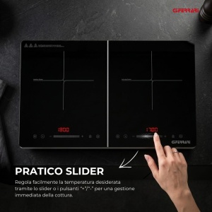 Plita inductie dubla G3 Ferrari Energiko Duo G10209, 3500W, Timer, Display digital - Img 6