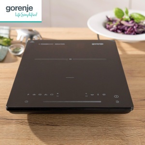 Plita Inductie Gorenje ICY2000SP 2000W Neagra, Control Touch, Timer - Img 2