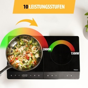 Plita Inductie Tristar IK-6162, 3500 W, 2 Zone, Negru - Img 3