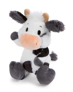 Plus COWLUNA NICI 33cm - Alb si Negru - Jucarie Moale pentru Copii si Adulti