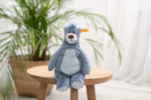 Plush Balu Steiff 31 cm, Bursuc din Dschungelbuch, Jucarie moale si spalabila - Img 2