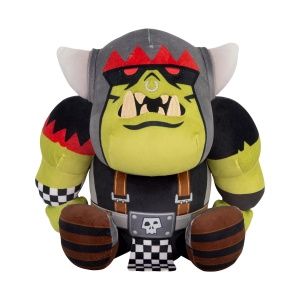 Plush Goff Ork Boy Club Mocchi Mocchi, 33 cm, jucarie moale, oficial Warhammer 40K