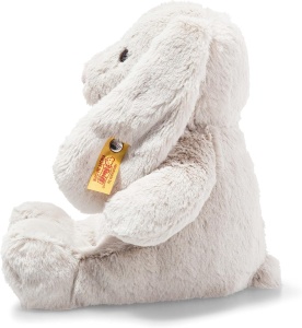 Plush Hase Steiff Hoppie 28 cm gri deschis, jucarie de plus, pentru copii - Img 3