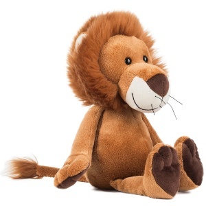 Plush Lion Kumba Schaffer, 33 cm, Culoare Maro, Jucarie pentru Copii