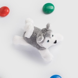 Plush Magnet Husky - Schaffer 3504 - 10 cm - Jucarie din plus cu magneti - Img 2