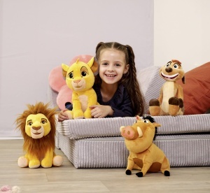 Plush Mufasa Disney Lion King, 25cm, pentru copii, aniversare 30 ani - Img 7