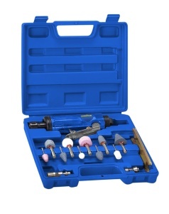 Polizor pneumatic Goodyear GY16APK, 22000 RPM, set complet cu accesorii - Img 3