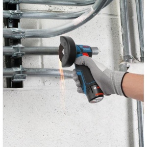 Polizor unghiular Bosch Professional GWS 12V-76, 12V, compact, cu accesorii - Img 8