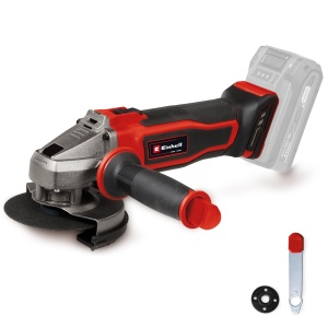 Polizor unghiular cu acumulator Einhell TE-AG 18/115-2 Li - Solo Power X-Change (18 V, diametru disc 115 mm, adancime de taiere 28 mm, maner suplimentar, inclusiv protectie la separare, fara baterie)