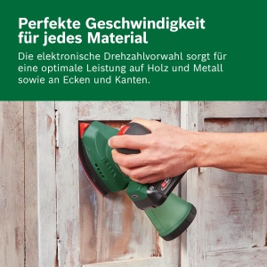 Polizor unghiular cu baterie Bosch UniversalSander 18V-10, 18V - Img 4