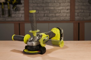 Polizor unghiular fara fir RYOBI 18 V ONE+ RAG18BL-0, diametru disc de 125 mm, capac de protectie fara unelte, fara baterie si incarcator - Img 5