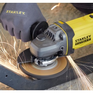 Polizor unghiular Stanley FatMax SFMCG400B, 18V, 125mm, cu maner in 3 pozitii - Img 6