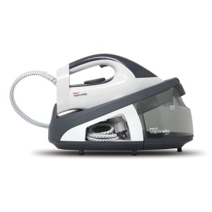 Polti Vaporella Simply VS10.10, generator de abur cu rezervor de apa detasabil de 1,5 litri, pompa max. 6,5 bari, functie ECO, alb/gri