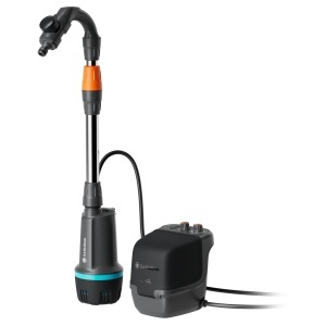 Pompa de stropit cu acumulator GARDENA 2600 Comfort 18V, setare putere variabila, timer